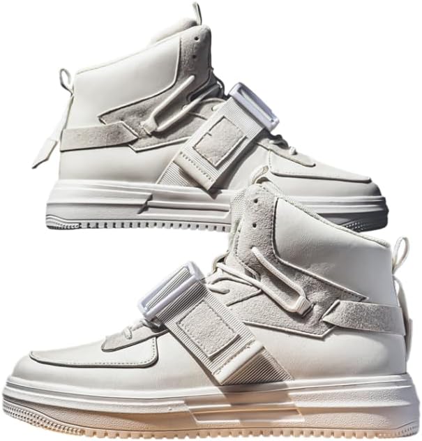 Мужские стильные кроссовки с цветными вставками для скейтборда, удобные, противоскользящие, прочные с толстой подошвой, высокие, подходят для активного отдыха на улице Hhhchpm, белый
Мужские стильные кроссовки с цветными вставками для скейтборда, удобные, противоскользящие, прочные с толстой подошвой, высокие, подходят для активного отдыха на улице Hhhchpm, белый