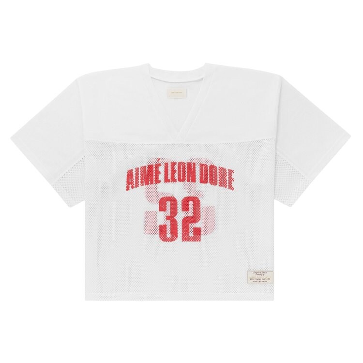 Джерси Aimé Leon Dore Cropped Practice 'Bright White', белый
Джерси Aimé Leon Dore Cropped Practice 'Bright White', белый