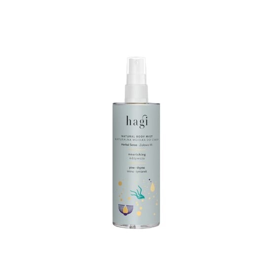 Натуральный травяной спрей для тела, 100 мл Hagi
Натуральный травяной спрей для тела, 100 мл Hagi