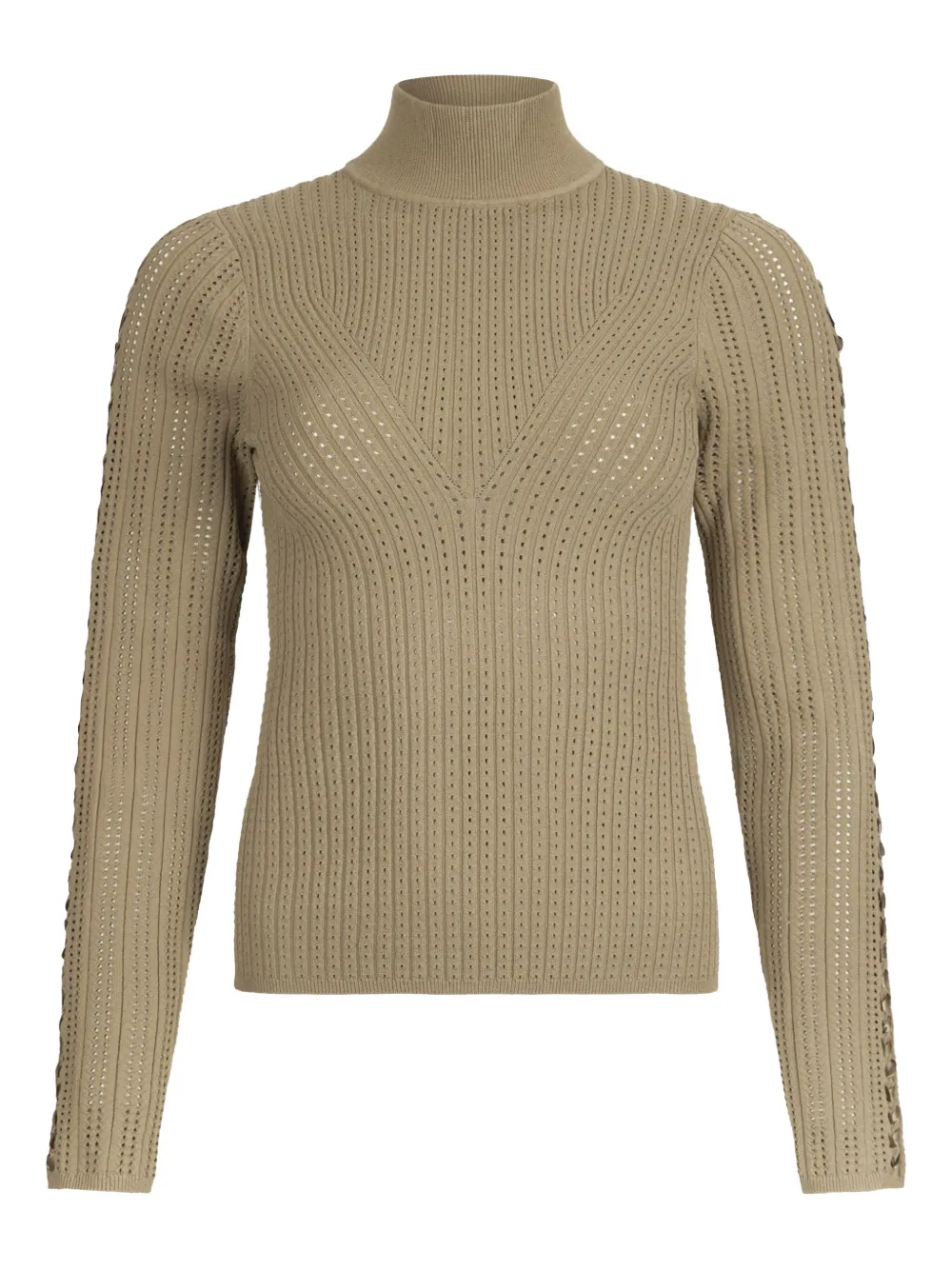 Свитер с высоким воротником LIU JO, зеленый
Свитер с высоким воротником LIU JO, зеленый