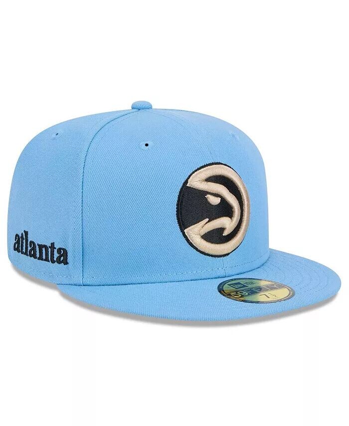 Мужская светло-голубая кепка Atlanta Hawks 2024/25 City Edition Alternate 59FIFTY Fitted New Era
Мужская светло-голубая кепка Atlanta Hawks 2024/25 City Edition Alternate 59FIFTY Fitted New Era