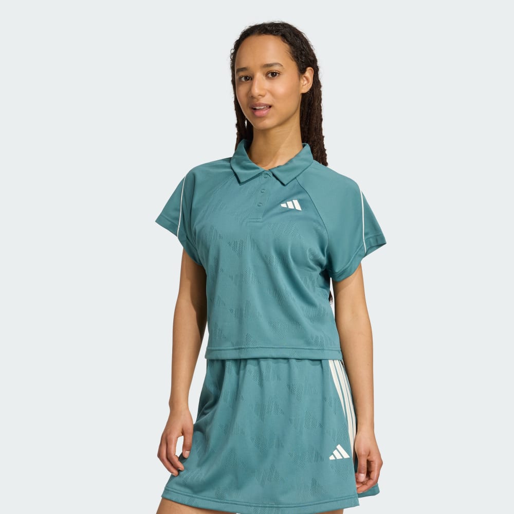 Футболка Adidas Stadium 3-Stripes Tennis Inspired Jacquard Polo Tee, цвет Preloved Teal/Off White
Футболка Adidas Stadium 3-Stripes Tennis Inspired Jacquard Polo Tee, цвет Preloved Teal/Off White