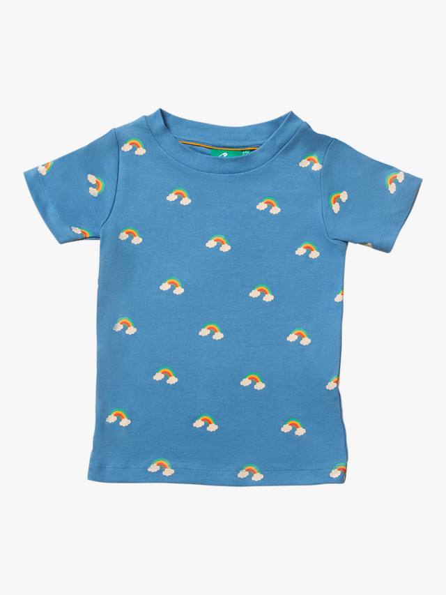 Детская футболка с принтом радуга Little Green Radicals, синий/разноцветный
Детская футболка с принтом радуга Little Green Radicals, синий/разноцветный