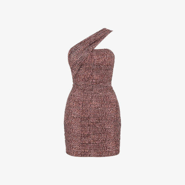 Это мини-платье на одно плечо из эластичной сетки с графическим принтом выглядит как кошачье Mistress Rocks, красный
Это мини-платье на одно плечо из эластичной сетки с графическим принтом выглядит как кошачье Mistress Rocks, красный