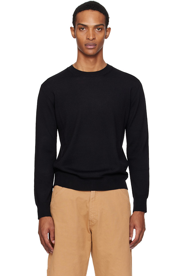 Свитер с налокотниками Mm6 Maison Margiela, черный
Свитер с налокотниками Mm6 Maison Margiela, черный