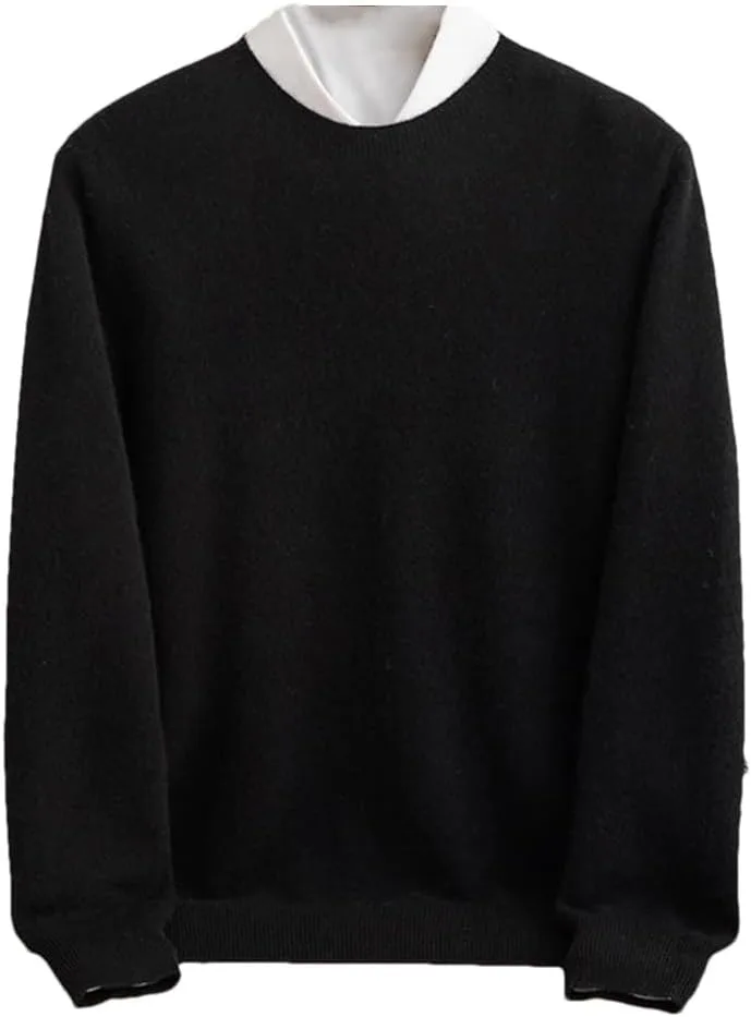 Мужской свитер-водолазка из шерсти для делового повседневного стиля
Мужской свитер-водолазка из шерсти для делового повседневного стиля