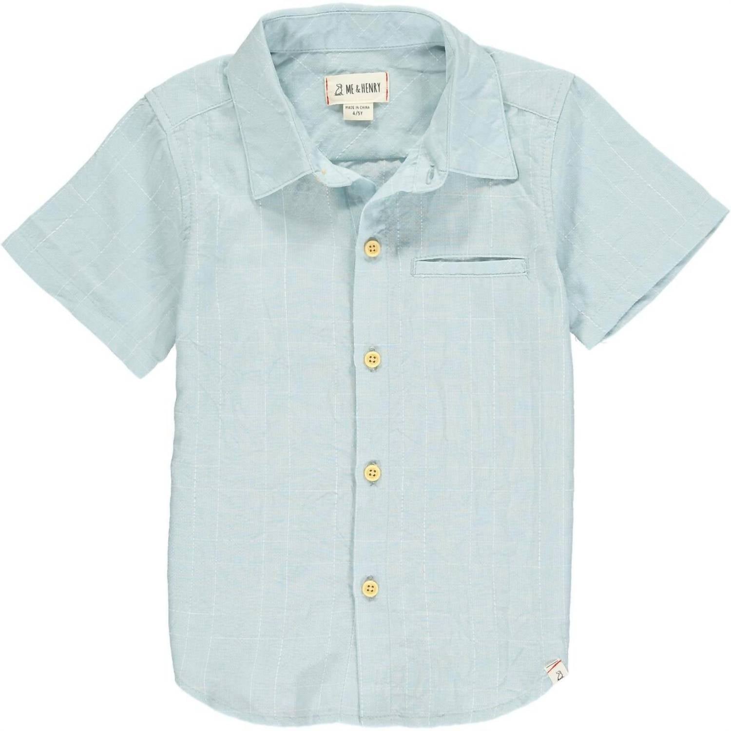 Детская рубашка Newport в клетку синего цвета ME & HENRY
Детская рубашка Newport в клетку синего цвета ME & HENRY