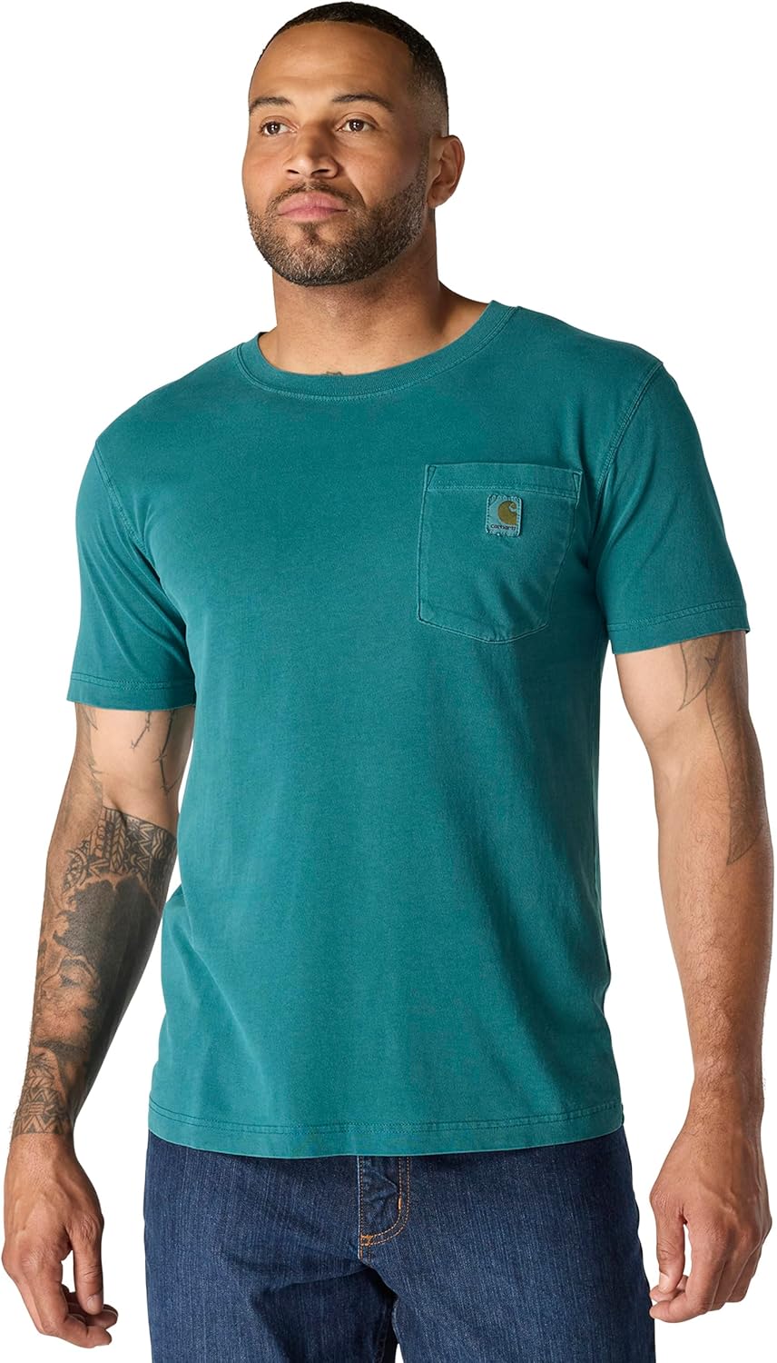 Carhartt мужская футболка с карманом, Relaxed Fit, легкая, окрашенная в процессе пошива, Greenstone, S, Зеленый, Carhartt мужская футболка с карманом, Relaxed Fit, легкая, окрашенная в процессе пошива, Greenstone, S
Carhartt мужская футболка с карманом, Relaxed Fit, легкая, окрашенная в процессе пошива, Greenstone, S, Зеленый, Carhartt мужская футболка с карманом, Relaxed Fit, легкая, окрашенная в процессе пошива, Greenstone, S