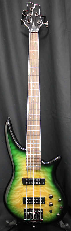 Басс гитара Jackson JS Spectra Bass JS3QV Alien Burst 5 String Electric Bass Guitar
Басс гитара Jackson JS Spectra Bass JS3QV Alien Burst 5 String Electric Bass Guitar