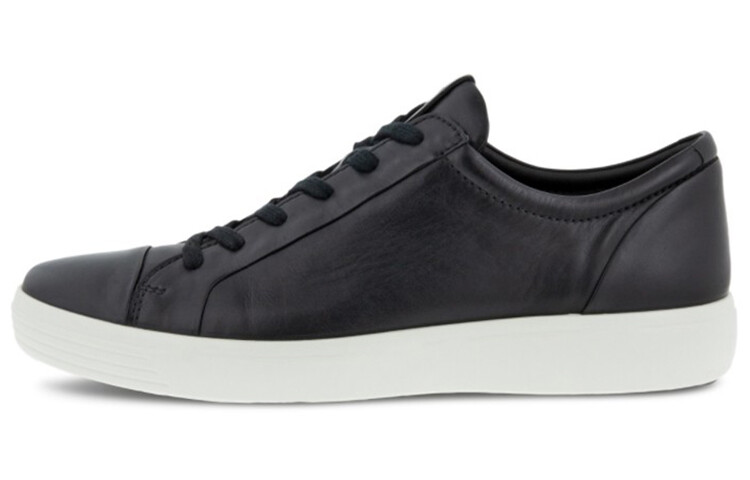 Мягкие крутые стильные мужские кеды для скейтбординга с низким верхом черного цвета Ecco 
Мягкие крутые стильные мужские кеды для скейтбординга с низким верхом черного цвета Ecco