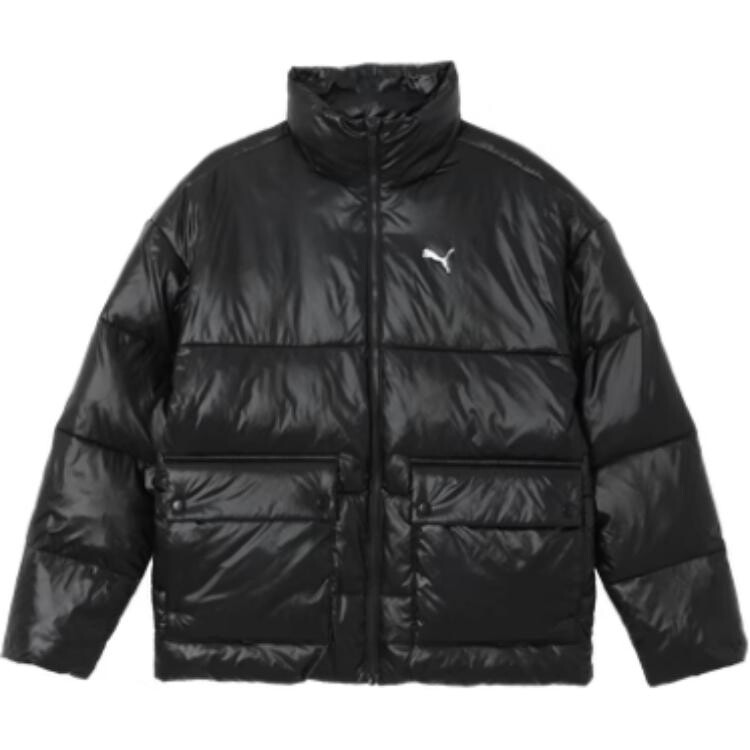 Базовая стеганая куртка мужская черный Puma 
Базовая стеганая куртка мужская черный Puma