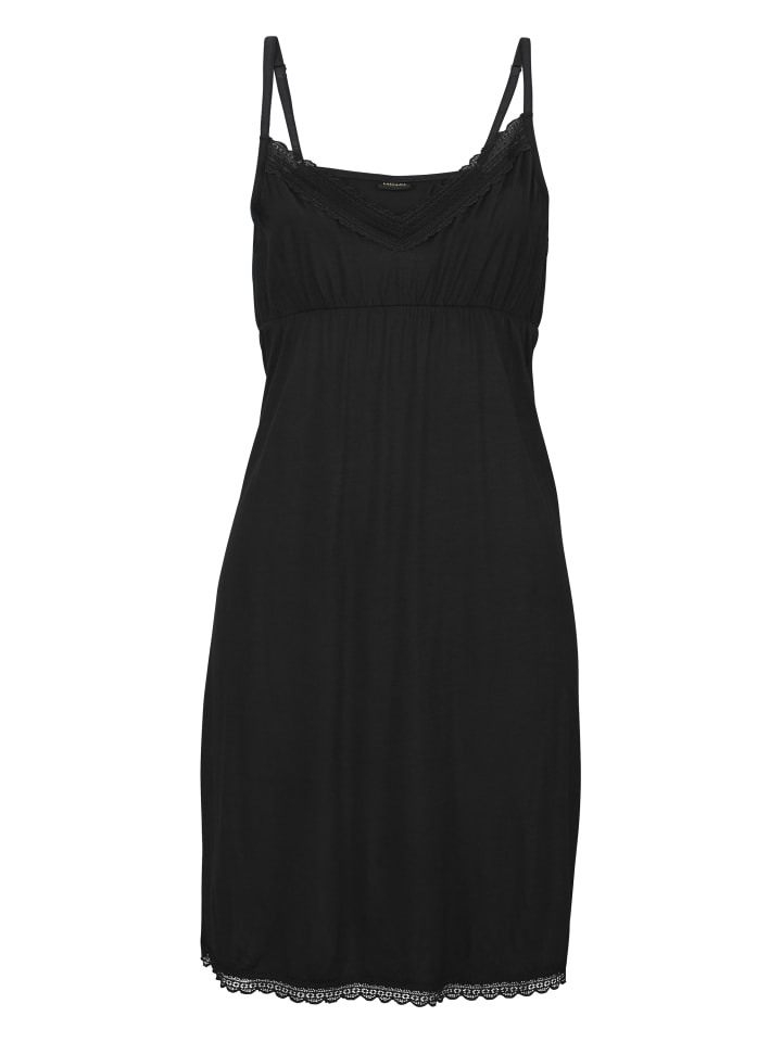 Ночная рубашка LASCANA, черный
Ночная рубашка LASCANA, черный