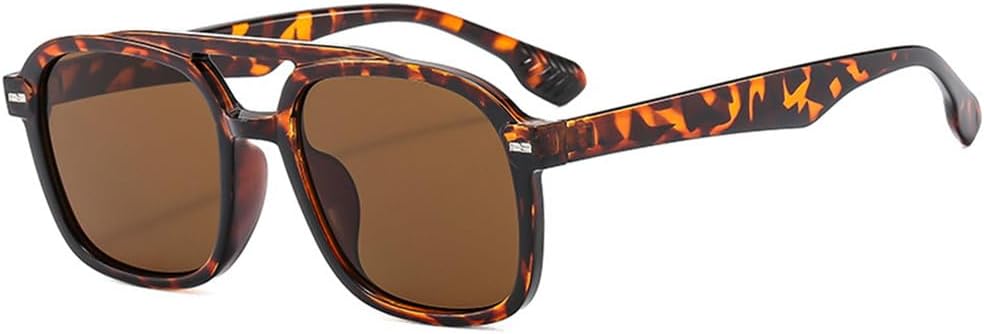 Солнцезащитные очки с двойной перемычкой для женщин и мужчин с заклепками, прозрачные, желтые, синие, UV400, для занятий спортом на открытом воздухе, бега и езды на велосипеде UYPTK, Leopard Tea
Солнцезащитные очки с двойной перемычкой для женщин и мужчин с заклепками, прозрачные, желтые, синие, UV400, для занятий спортом на открытом воздухе, бега и езды на велосипеде UYPTK, Leopard Tea