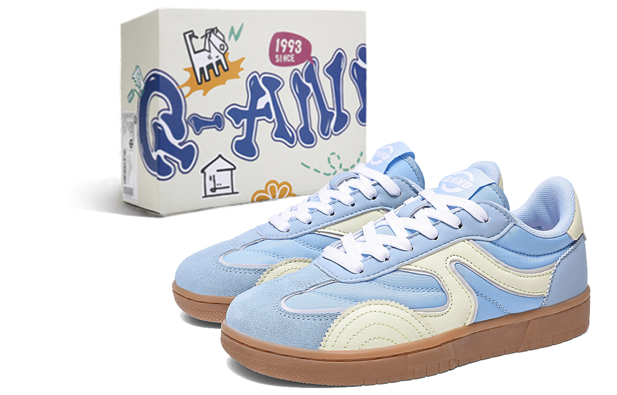 Q-AND Кроссовки Q and Slip устойчивые к скольжению с амортизацией и устойчивостью к истиранию низкие унисекс ледниково-голубые кремово-желтые, цвет Glacier Blue Cream Yellow
Q-AND Кроссовки Q and Slip устойчивые к скольжению с амортизацией и устойчивостью к истиранию низкие унисекс ледниково-голубые кремово-желтые, цвет Glacier Blue Cream Yellow