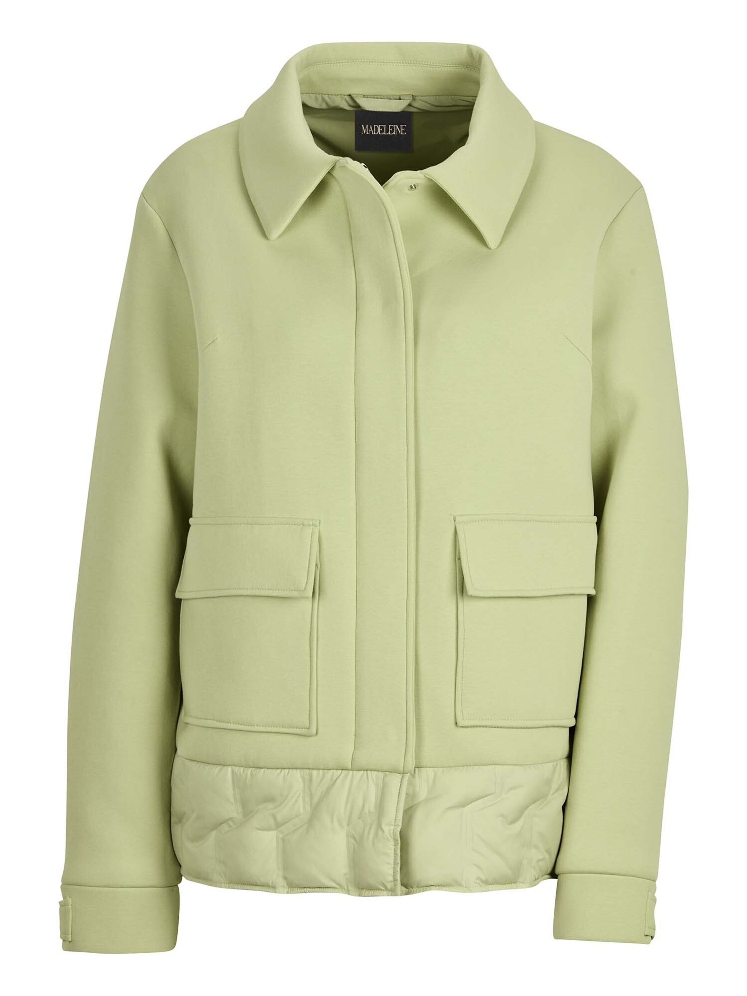 MADELEINE Межсезонная куртка 'Scuba' в светло-зеленом цвете
MADELEINE Межсезонная куртка 'Scuba' в светло-зеленом цвете