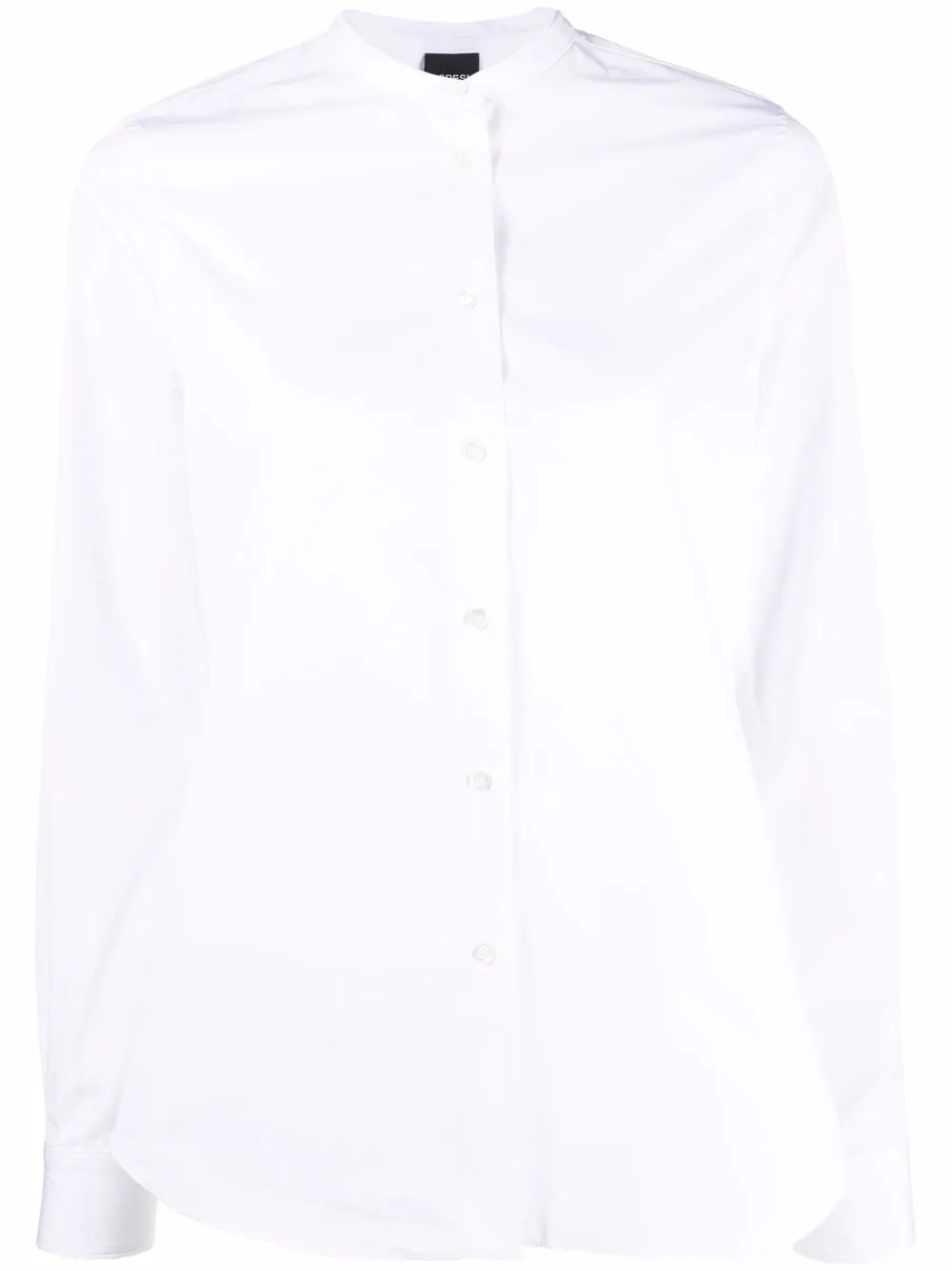 Рубашка с воротником-стойкой ASPESI, белый
Рубашка с воротником-стойкой ASPESI, белый