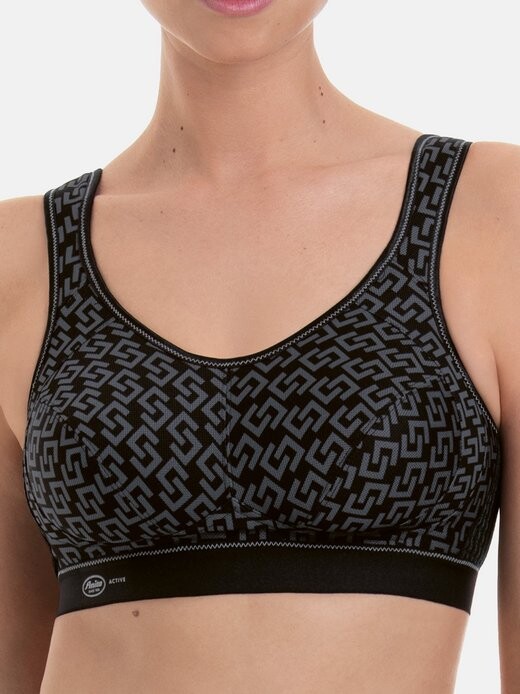 Спортивный бюстгальтер с экстремальным контролем Anita, черный
Спортивный бюстгальтер с экстремальным контролем Anita, черный