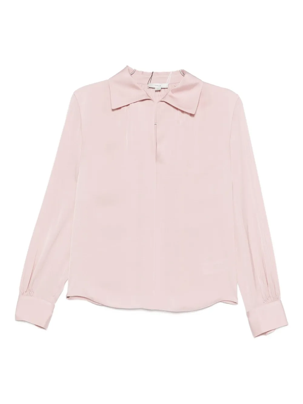 Рубашка из шелковой смеси Vince, розовый
Рубашка из шелковой смеси Vince, розовый