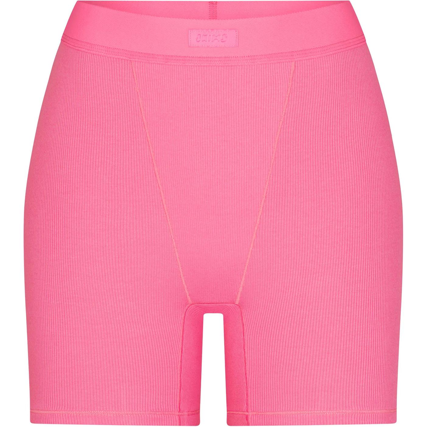 Skims Хлопковые риб боксеры для женщин, 1 упаковка, SUGAR PINK/Candy Pink
Skims Хлопковые риб боксеры для женщин, 1 упаковка, SUGAR PINK/Candy Pink