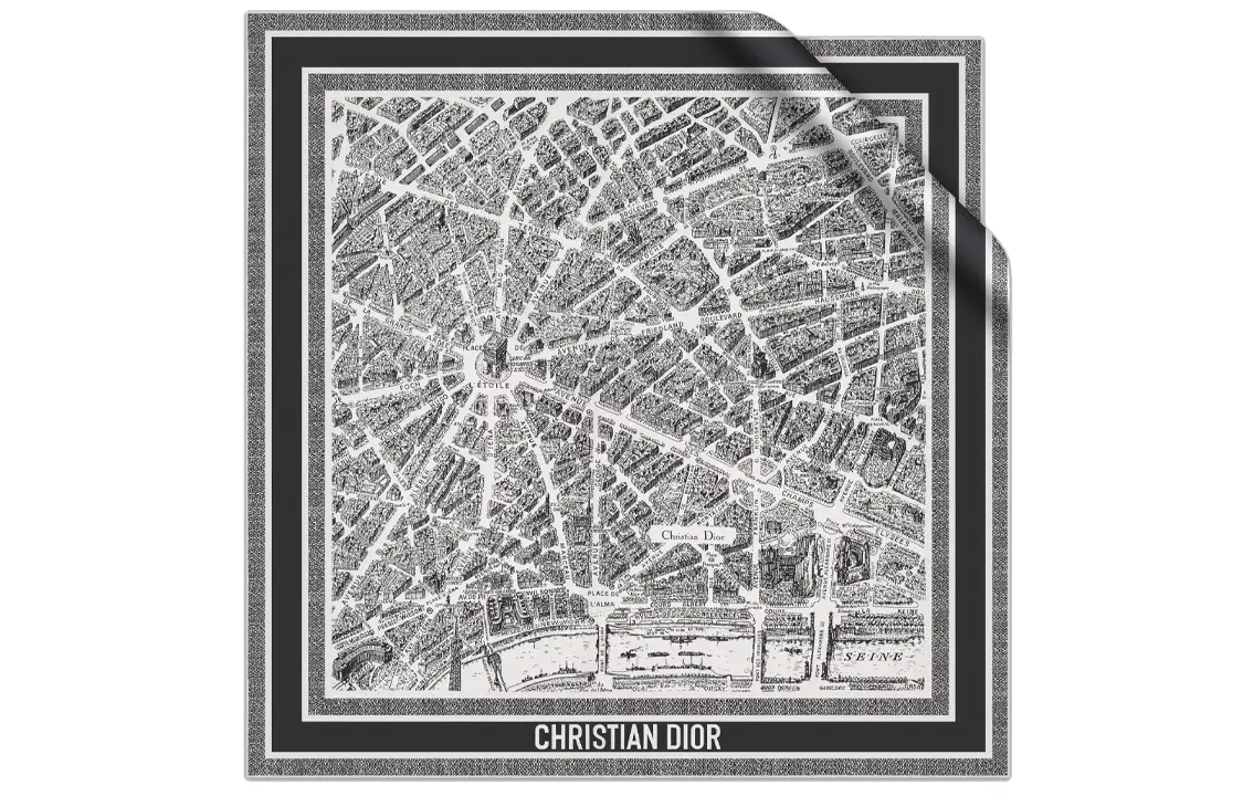 Шелковый шарф Women's DIOR, серый
Шелковый шарф Women's DIOR, серый