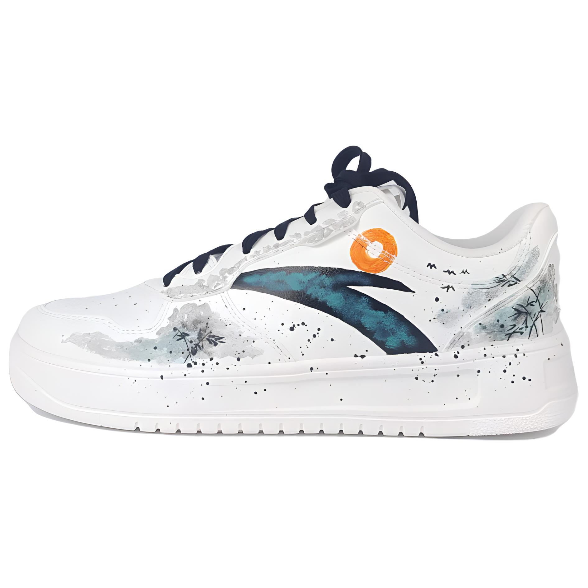 ANTA Низкие кроссовки для скейтбординга с противоскользящим и износостойким покрытием, мужские, белые, голубые
ANTA Низкие кроссовки для скейтбординга с противоскользящим и износостойким покрытием, мужские, белые, голубые