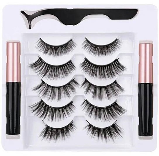 Магнитные ресницы 5 пар + Пинцет + Подводка для глаз х 2 9х03мм Ag851a Aptel
Магнитные ресницы 5 пар + Пинцет + Подводка для глаз х 2 9х03мм Ag851a Aptel