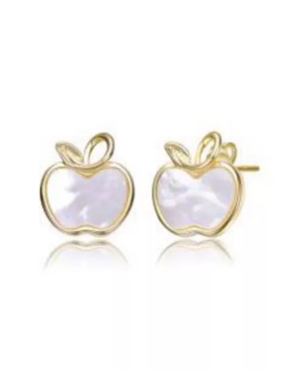 Детские серьги-гвоздики в форме яблока из стерлингового серебра 14 карат с покрытием из белого перламутра Gigigirl, gold
Детские серьги-гвоздики в форме яблока из стерлингового серебра 14 карат с покрытием из белого перламутра Gigigirl, gold