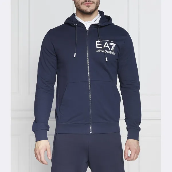 Толстовка обычного кроя Ea7, синий
Толстовка обычного кроя Ea7, синий