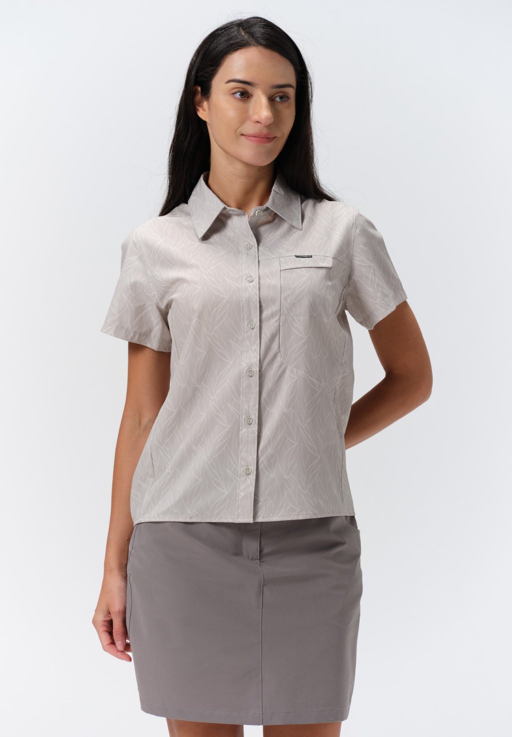 Блузка на пуговицах BOVINA Icepeak, серый
Блузка на пуговицах BOVINA Icepeak, серый