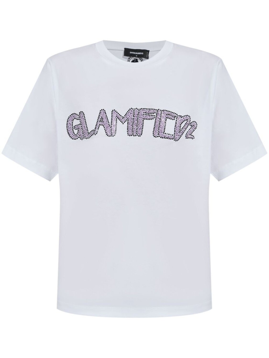 Dsquared2 футболка DSQUARED2, украшенная стразами, белый
Dsquared2 футболка DSQUARED2, украшенная стразами, белый