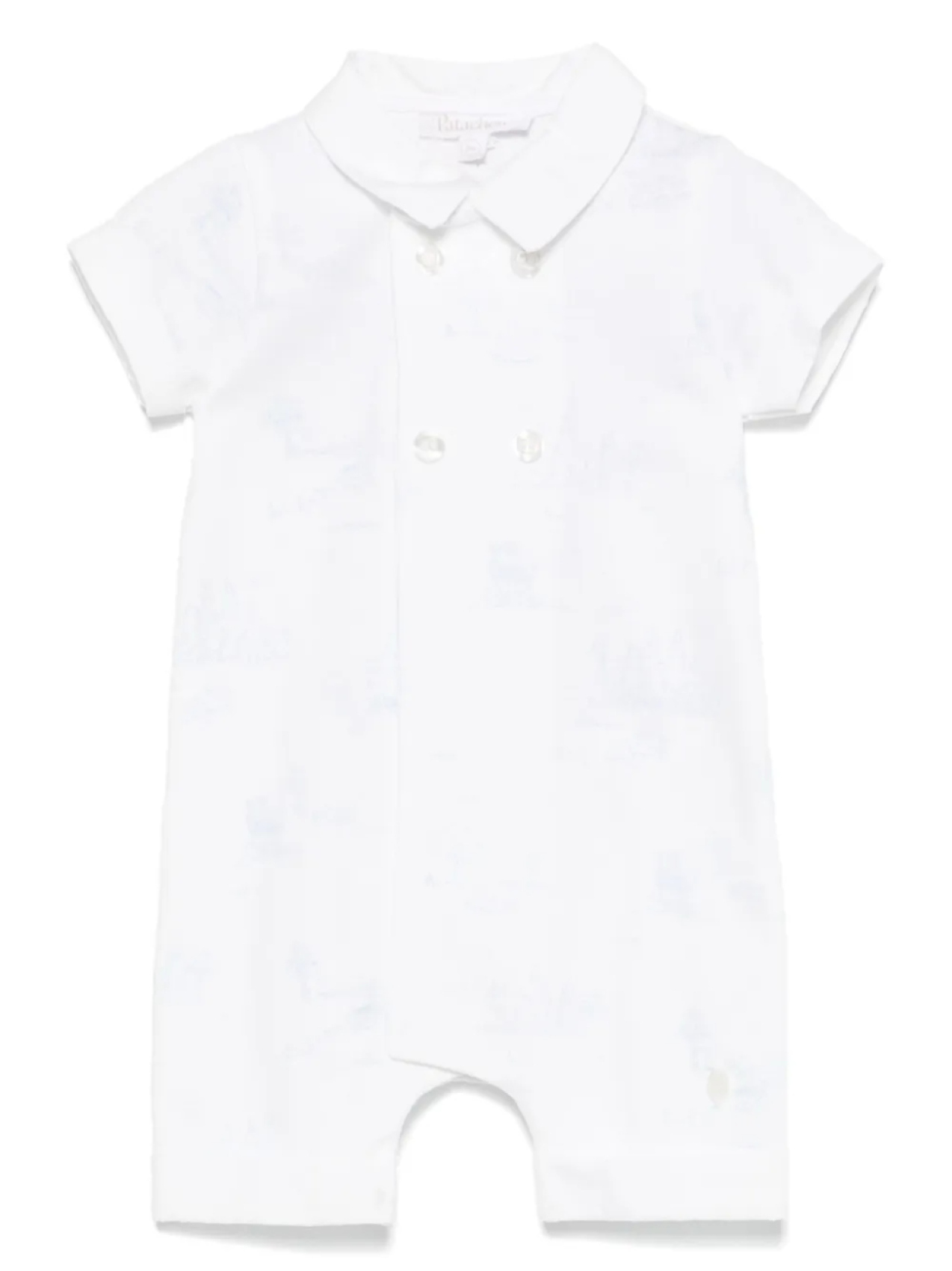 Ромпер с принтом Patachou, белый
Ромпер с принтом Patachou, белый