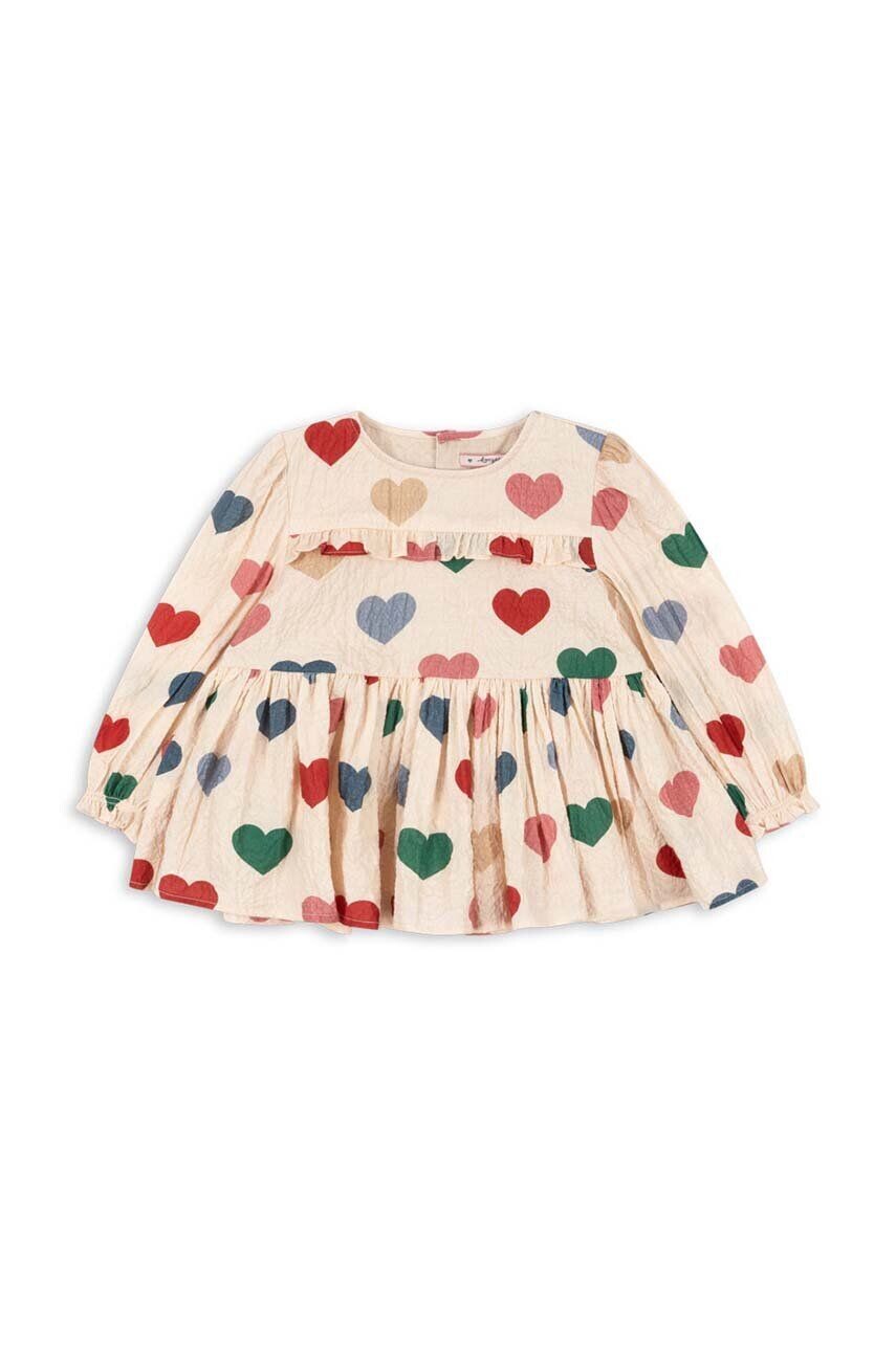 Хлопковая блузка Konges Sløjd для мальчиков и девочек ELIN BLOUSE GOTS, бежевый
Хлопковая блузка Konges Sløjd для мальчиков и девочек ELIN BLOUSE GOTS, бежевый