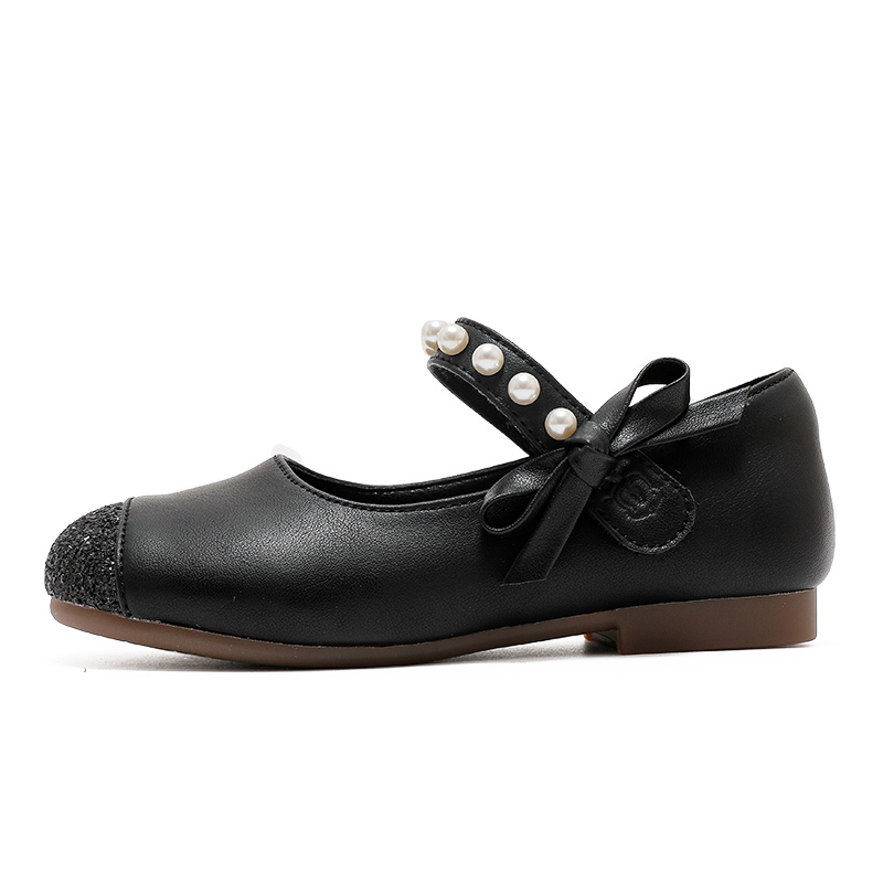 Детские кожаные туфли с противоскользящим износостойким верхом BOBDOG, черный
Детские кожаные туфли с противоскользящим износостойким верхом BOBDOG, черный