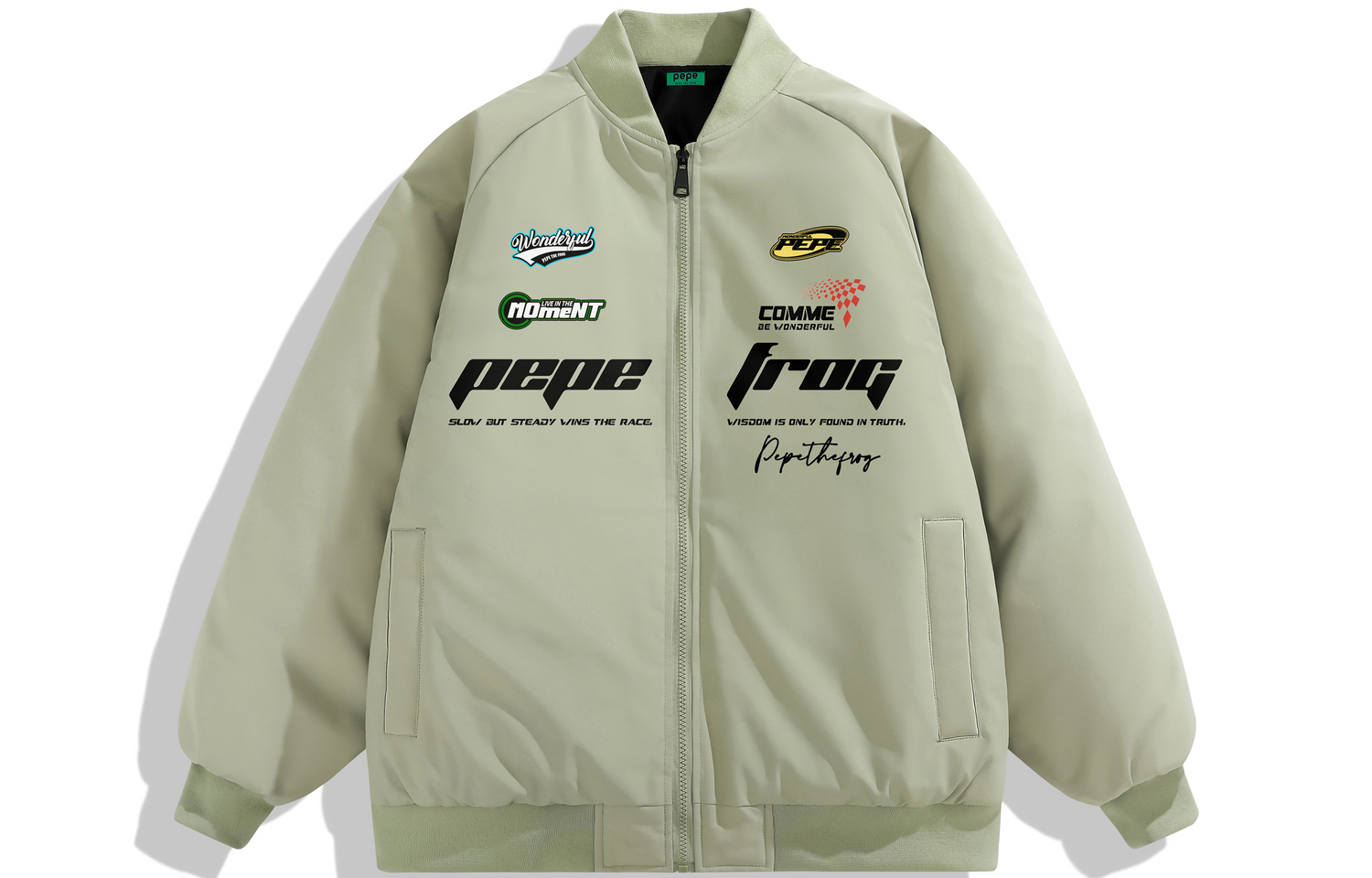 Pepe The Frog Пуховик Unisex, Pea Green
Pepe The Frog Пуховик Unisex, Pea Green