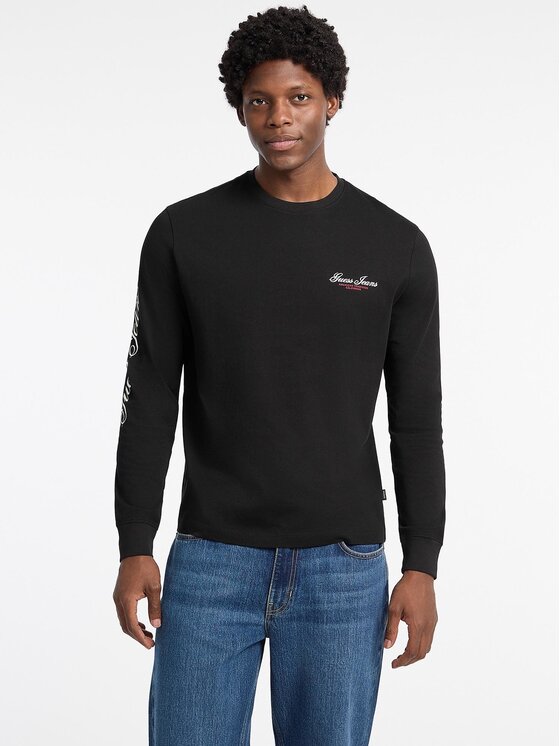 Футболка классического кроя 176187 Guess Jeans, черный
Футболка классического кроя 176187 Guess Jeans, черный