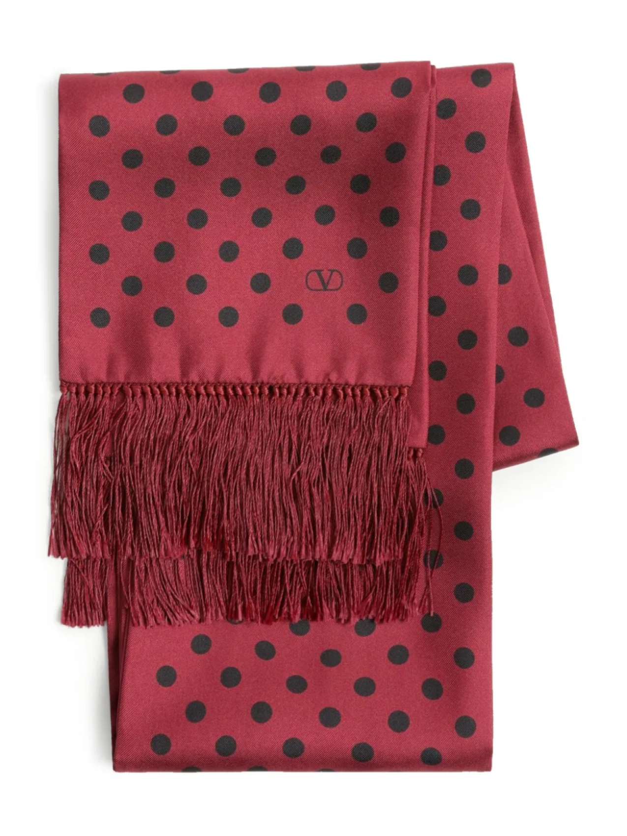 Шелковый шарф Valentino Garavani, красный
Шелковый шарф Valentino Garavani, красный