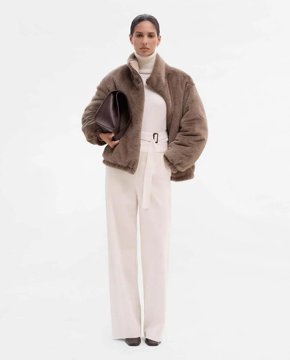 Женская парка с эффектом меха, двусторонняя Simorra, темно-коричневый
Женская парка с эффектом меха, двусторонняя Simorra, темно-коричневый