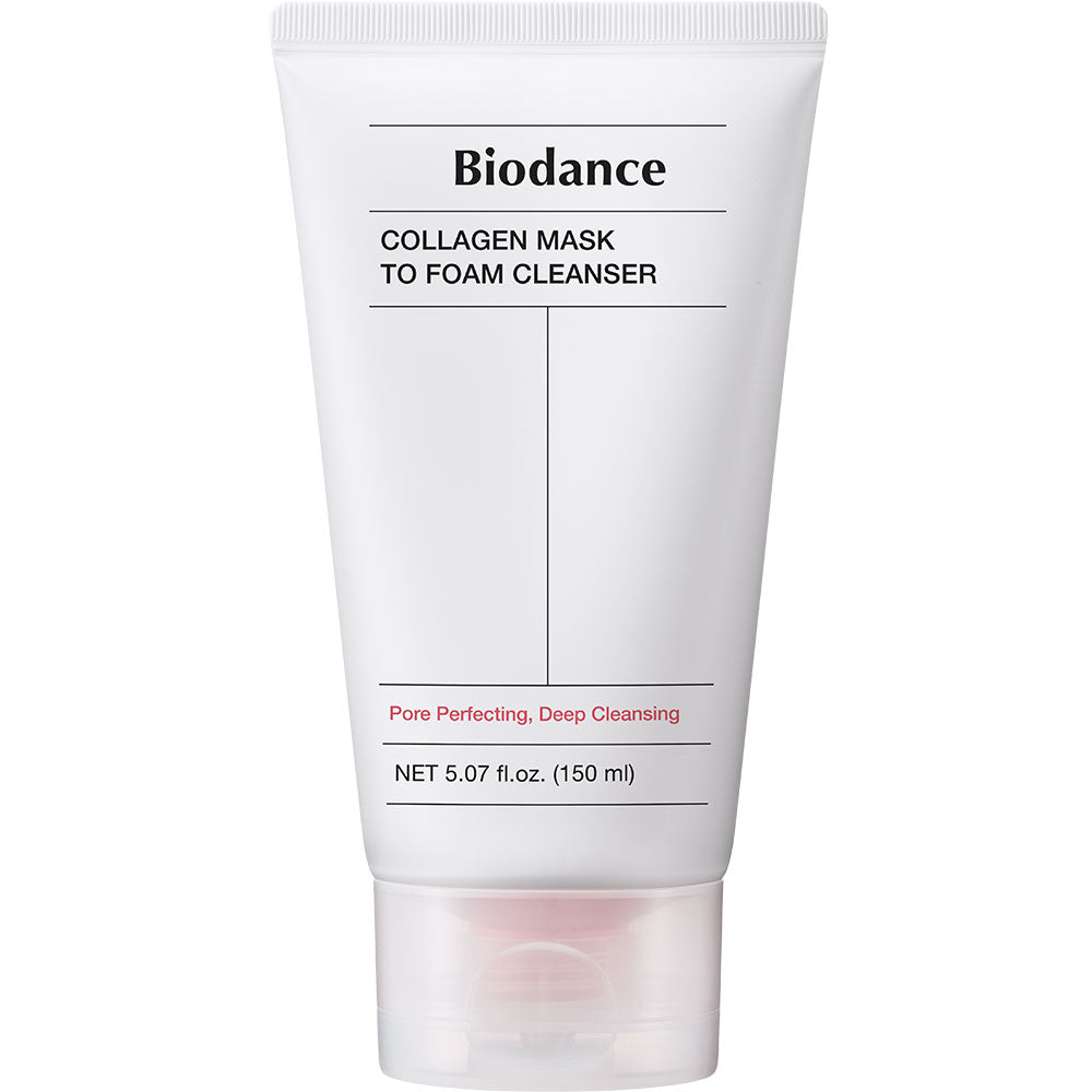 Очищающая пенка для лица collagen mask to foam cleanser Biodance, объем 150 мл
Очищающая пенка для лица collagen mask to foam cleanser Biodance, объем 150 мл