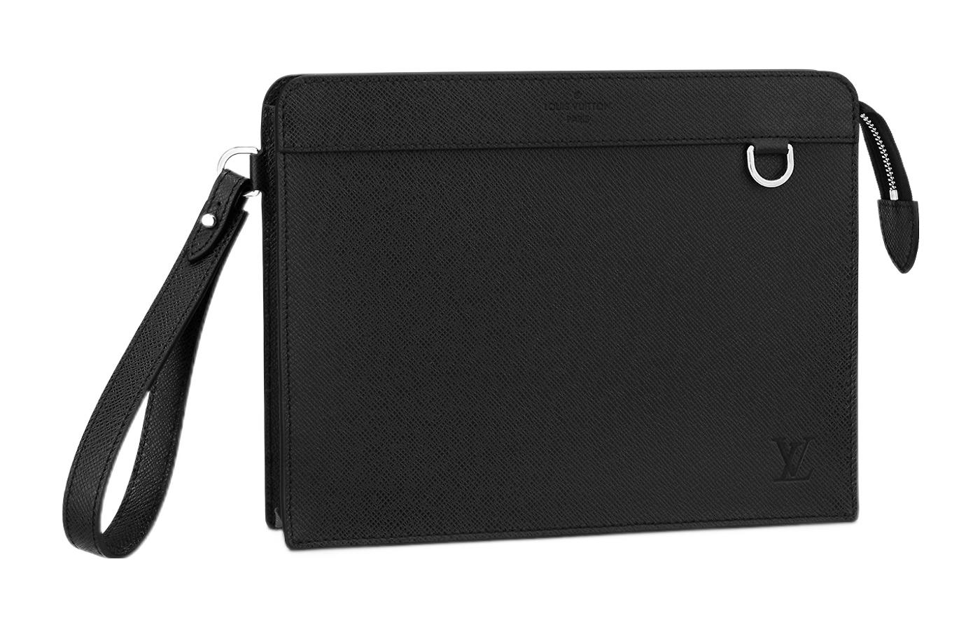 Louis Vuitton Мужской клатч Taïga из коровьей кожи, стандартный размер, черный
Louis Vuitton Мужской клатч Taïga из коровьей кожи, стандартный размер, черный