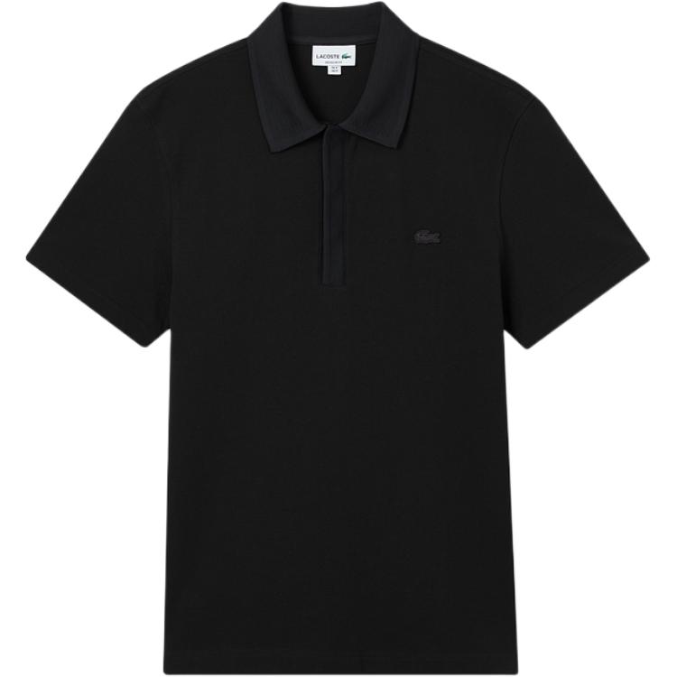 Хлопковая поло с аппликацией логотипа LACOSTE, черный
Хлопковая поло с аппликацией логотипа LACOSTE, черный
