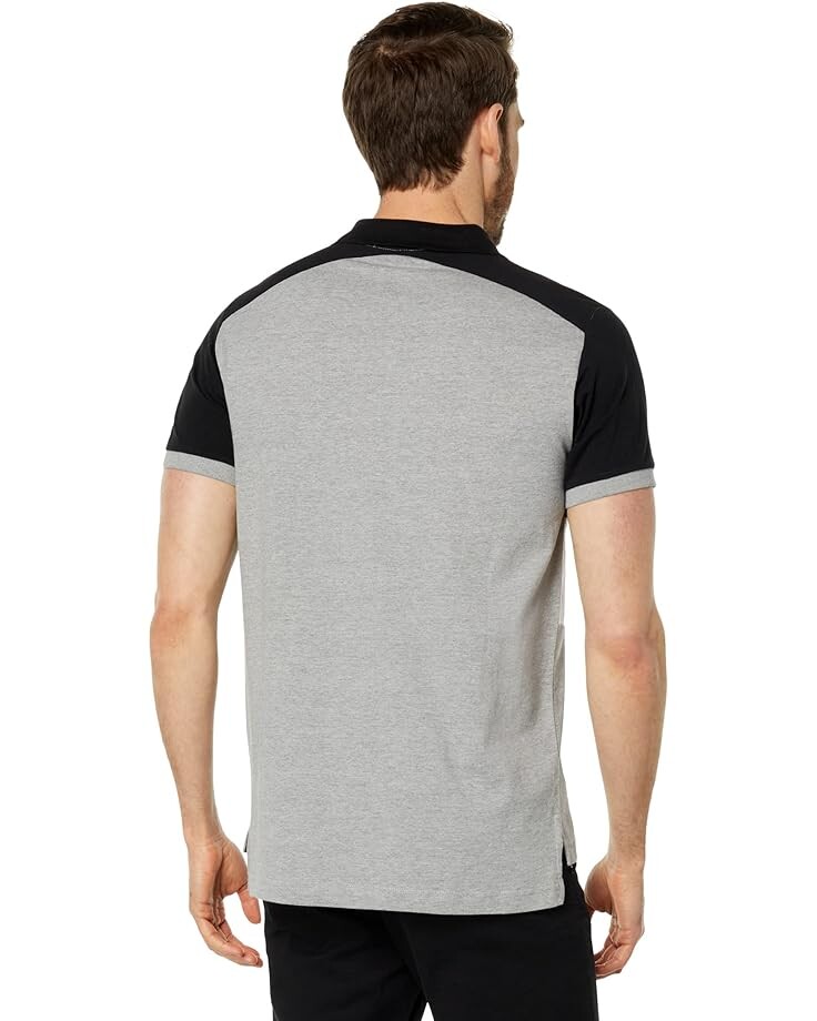Поло U.S. POLO ASSN. Slim Fit Chest Stripe Color-Block Polo, цвет Heather Grey/Black
Поло U.S. POLO ASSN. Slim Fit Chest Stripe Color-Block Polo, цвет Heather Grey/Black