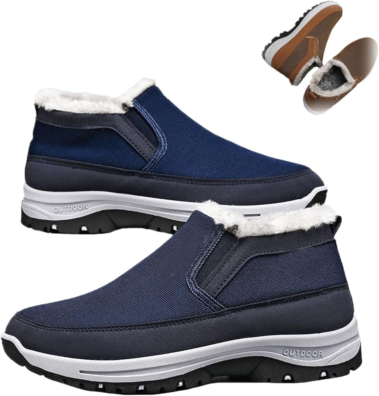 Мужские зимние ботинки GHTRHSB с застежкой без шнурков, утепленные, противоскользящие, повседневные, легкие, для походов и с ортопедической поддержкой, темно-синий
Мужские зимние ботинки GHTRHSB с застежкой без шнурков, утепленные, противоскользящие, повседневные, легкие, для походов и с ортопедической поддержкой, темно-синий