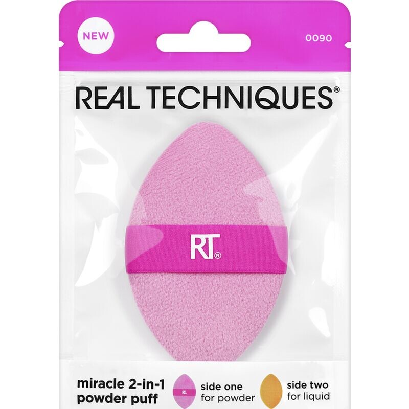 Пуховка Miracle 2-в-1 Real Techniques, 1 шт.
Пуховка Miracle 2-в-1 Real Techniques, 1 шт.