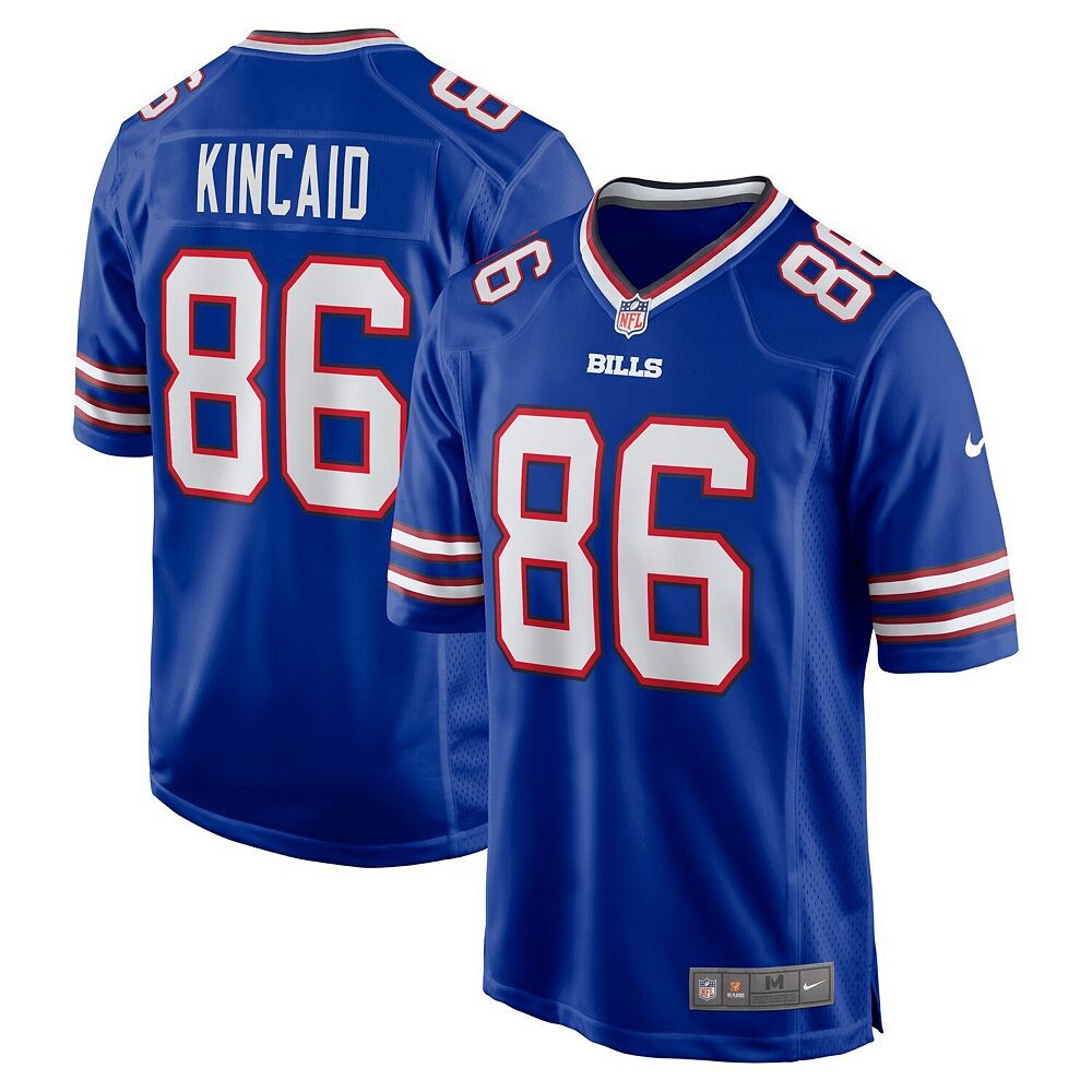 Мужское джерси Nike Dalton Kincaid Royal Buffalo Bills 2023, выбранное в первом раунде драфта НФЛ 2023 года, цвет Bil Blue
Мужское джерси Nike Dalton Kincaid Royal Buffalo Bills 2023, выбранное в первом раунде драфта НФЛ 2023 года, цвет Bil Blue