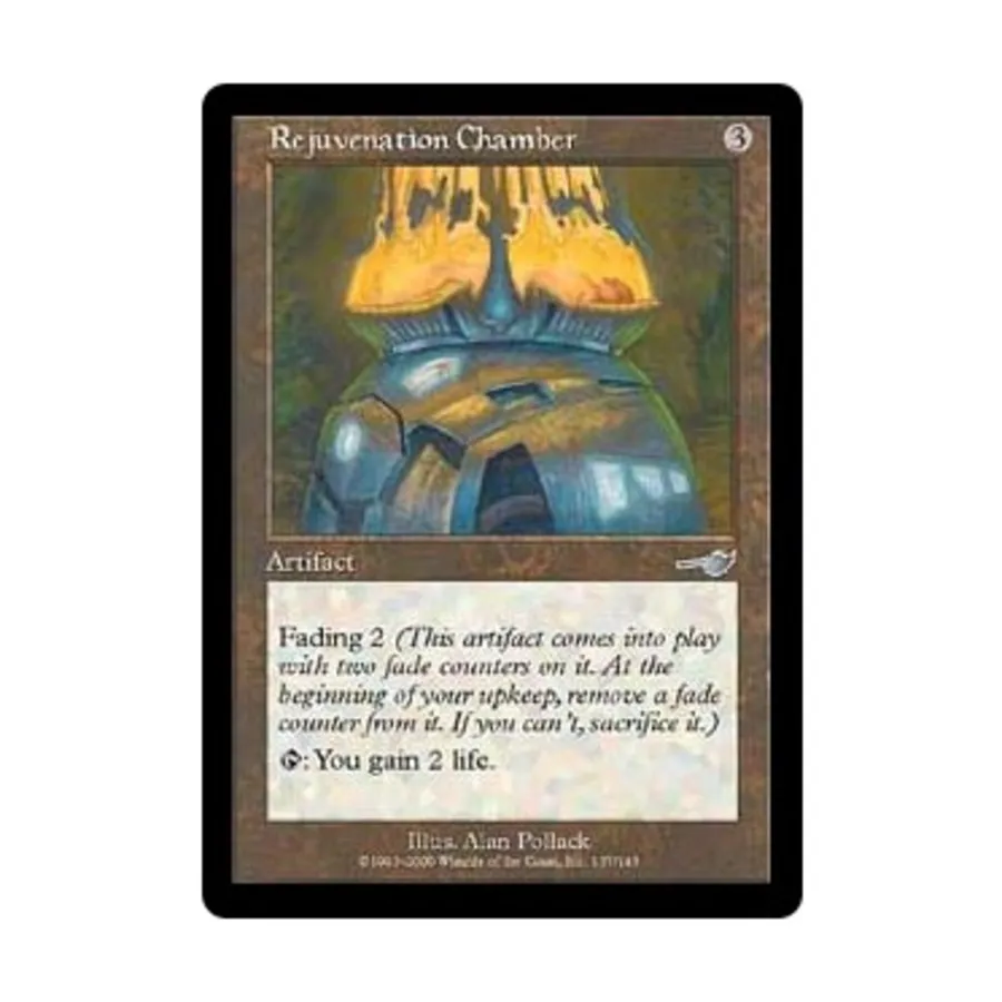 CCG Палата омоложения (U), MTG - Nemesis
CCG Палата омоложения (U), MTG - Nemesis