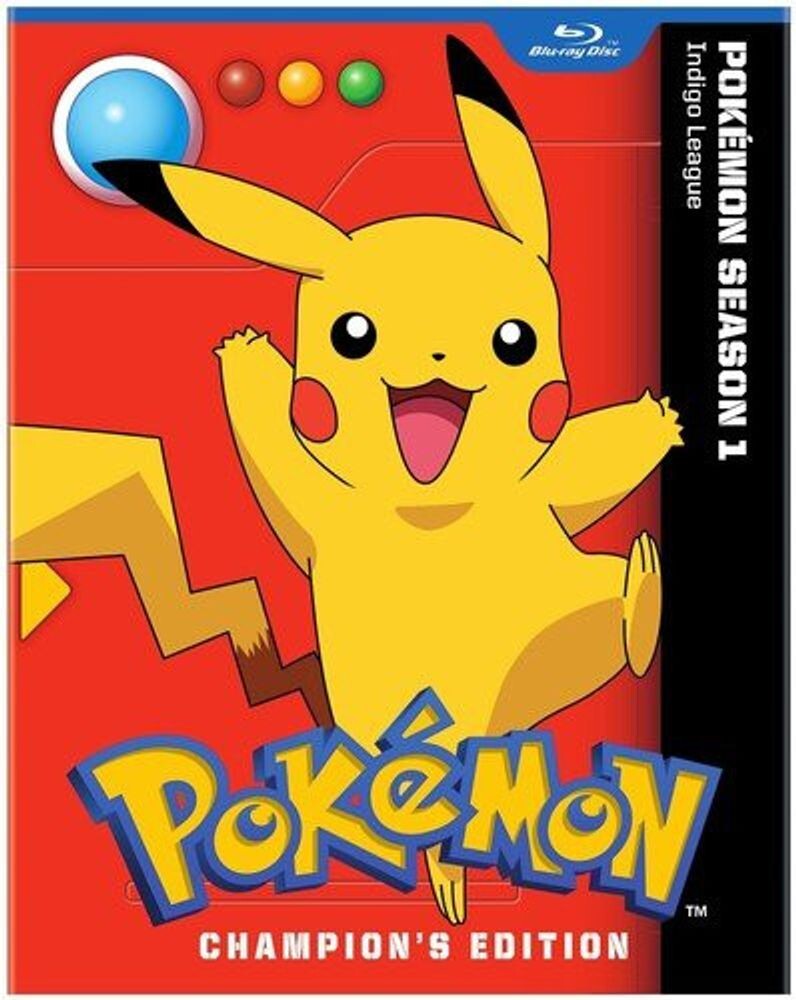 Диск Blu-ray Pokemon: Indigo League: Season
Диск Blu-ray Pokemon: Indigo League: Season