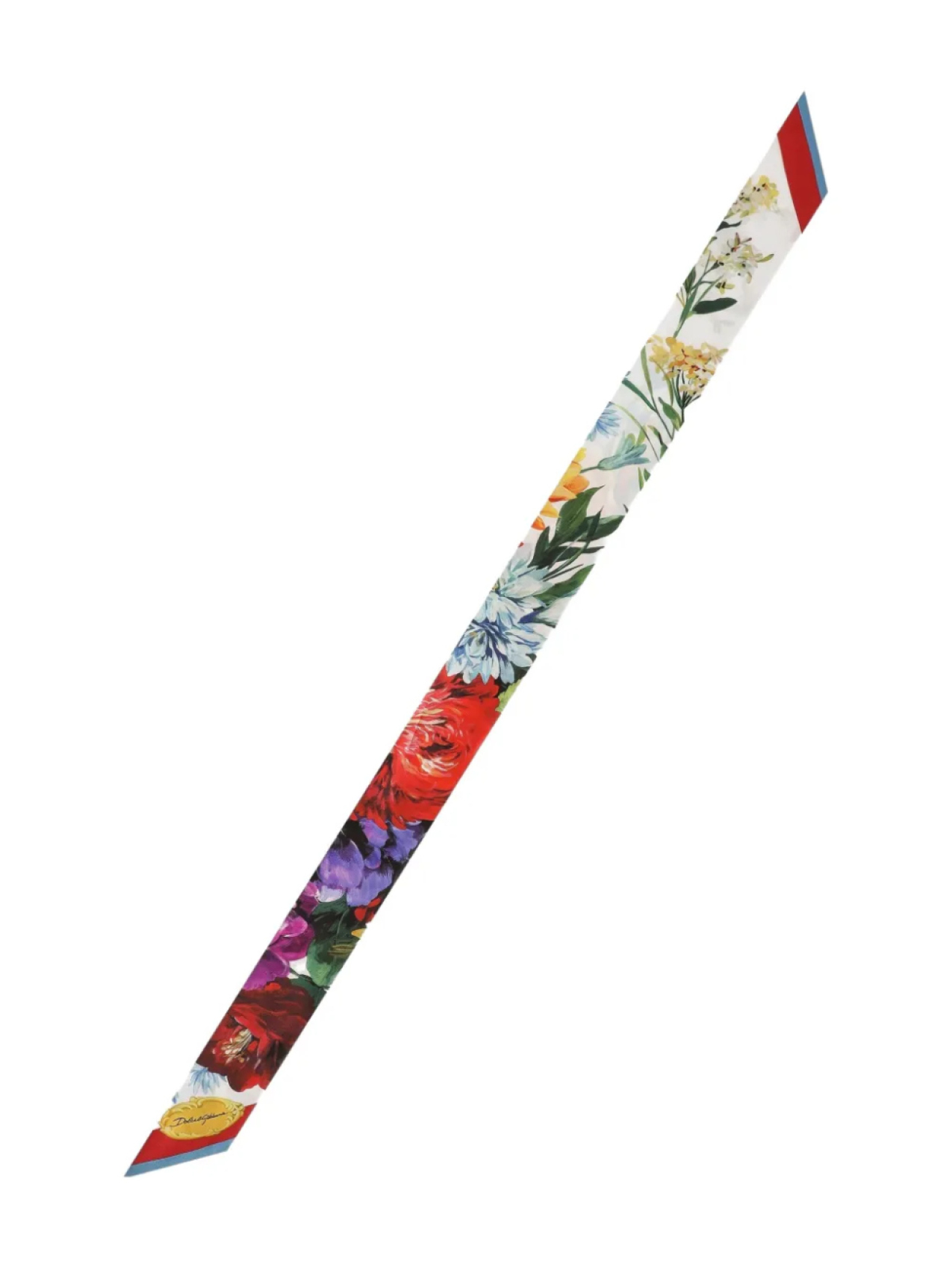 Dolce & Gabbana шарф с цветочным принтом, красный 
Dolce & Gabbana шарф с цветочным принтом, красный