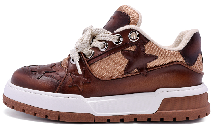 Satchi Кроссовки для скейтбординга мужские, низкие, коричневые
Satchi Кроссовки для скейтбординга мужские, низкие, коричневые