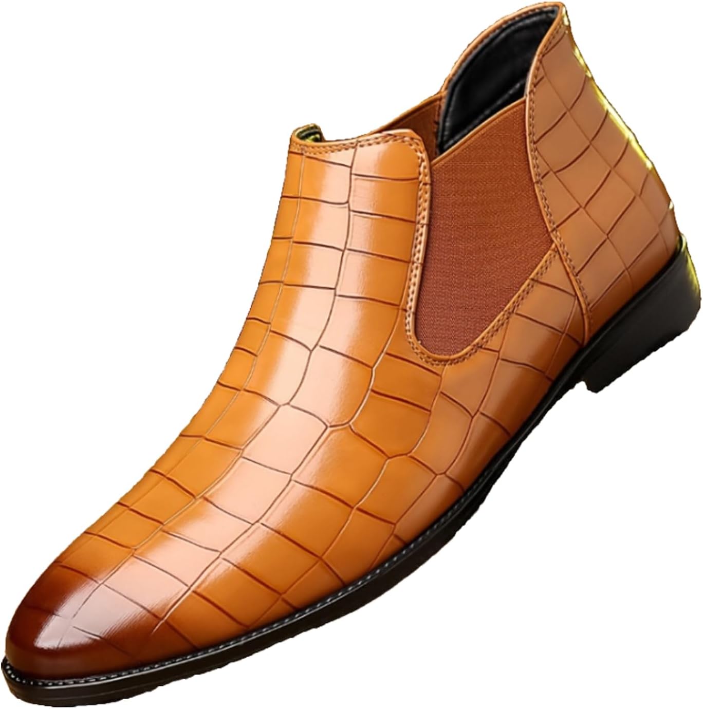 Кожаные Челси-бутсы с принтом, с эластичной вставкой, деловые туфли на липучке, ботильоны до щиколотки, модные классические ботинки для работы и вечеринок, чукка-бутсы для мужчин Enoegmsd, желтый
Кожаные Челси-бутсы с принтом, с эластичной вставкой, деловые туфли на липучке, ботильоны до щиколотки, модные классические ботинки для работы и вечеринок, чукка-бутсы для мужчин Enoegmsd, желтый