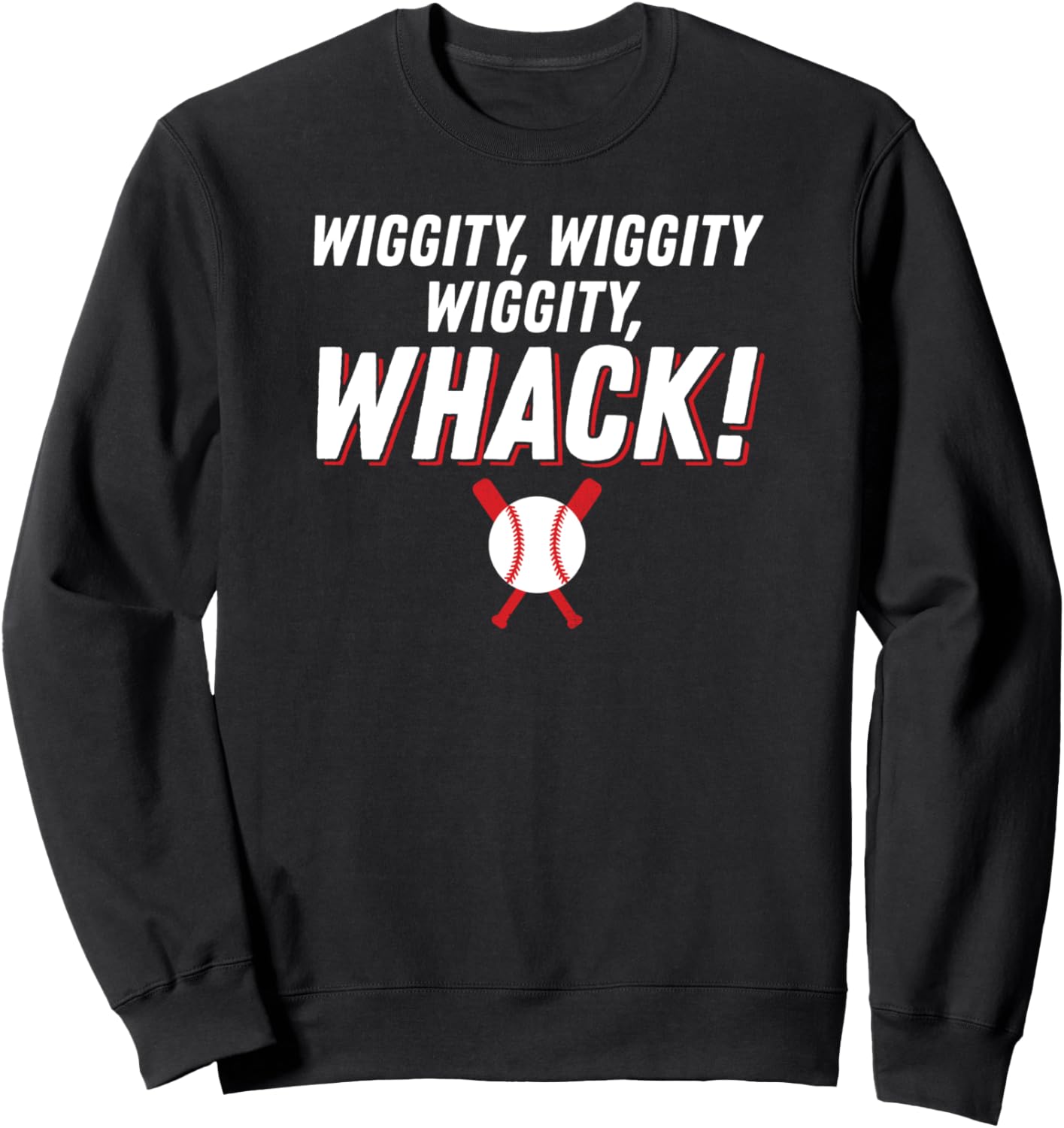 Забавная толстовка с надписью «Виггити Виггити Вхак» для мамы бейсболиста Gameday Apparel Co Baseball, черный
Забавная толстовка с надписью «Виггити Виггити Вхак» для мамы бейсболиста Gameday Apparel Co Baseball, черный